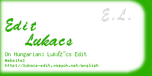 edit lukacs business card